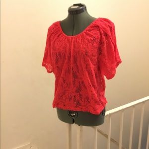 Cute crochet lace like blouse